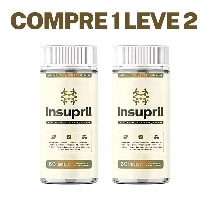 Insupril 60 Cápsulas - Saúde e Bem-Estar + Frete Grátis