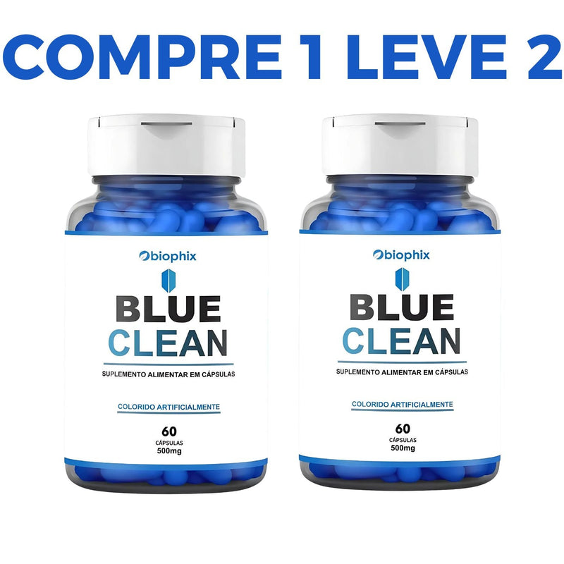 Blue Clean 60 Cápsulas - Transforme Sua Saúde Intestinal - Compre 1 Leve 2 + Frete Grátis