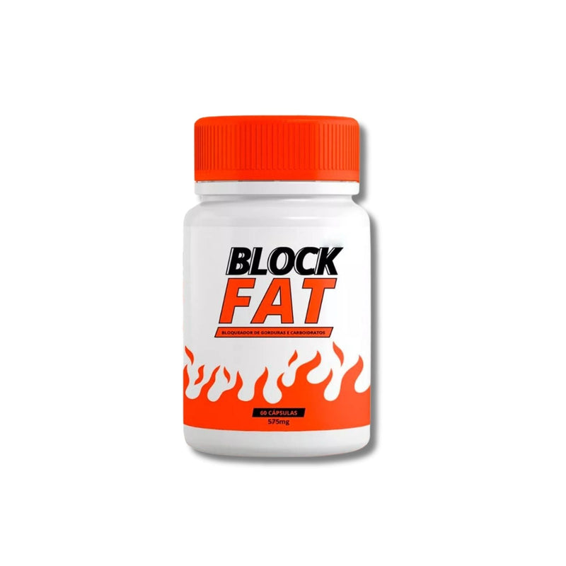 Block Fat 60 Cápsulas - Eficiente Para Perda De Peso e Controle Do Apetite + Frete Grátis