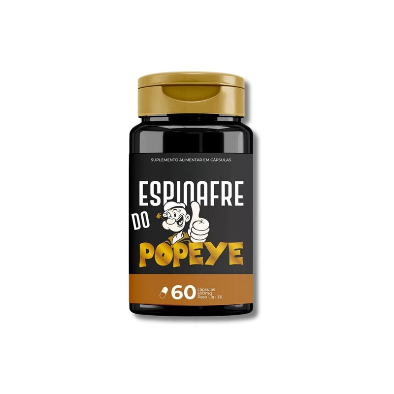 Espinafre Do Popeye 60 Cápsulas - Aumento De Grossura e Potência Que Você Merece + Frete Grátis