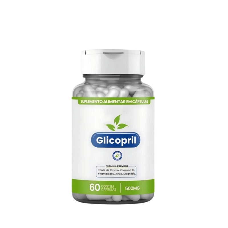 Glicopril 60 Cápsulas - Controle Natural Da Glicose Para Uma Vida Saudável + Frete Grátis