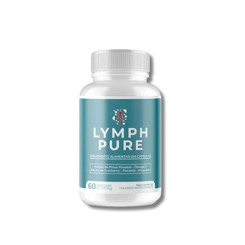 Lymph Pure 60 Cápsulas - Elimina Inchaço e Melhora a Saúde + Frete Grátis