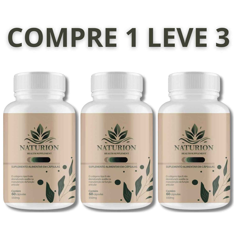 Naturion 60 Cápsulas - Fortalecimento Da Imunidade Com Mais Disposição + Frete Grátis