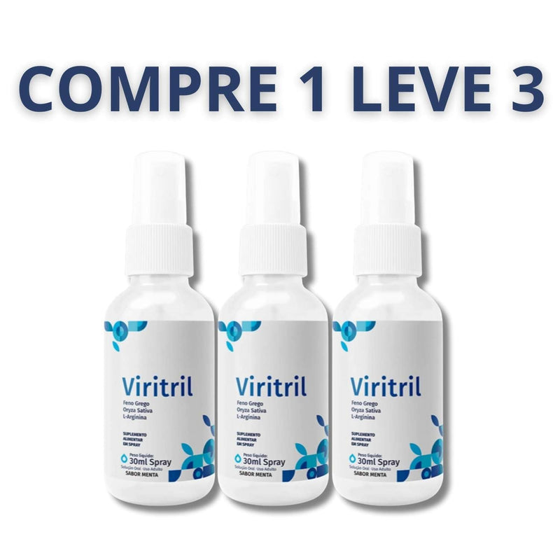 Viritril Spray 30ml - Aumento De Potência e Desejo Sexual + Frete Grátis