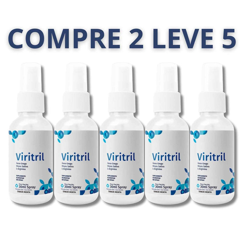 Viritril Spray 30ml - Aumento De Potência e Desejo Sexual + Frete Grátis