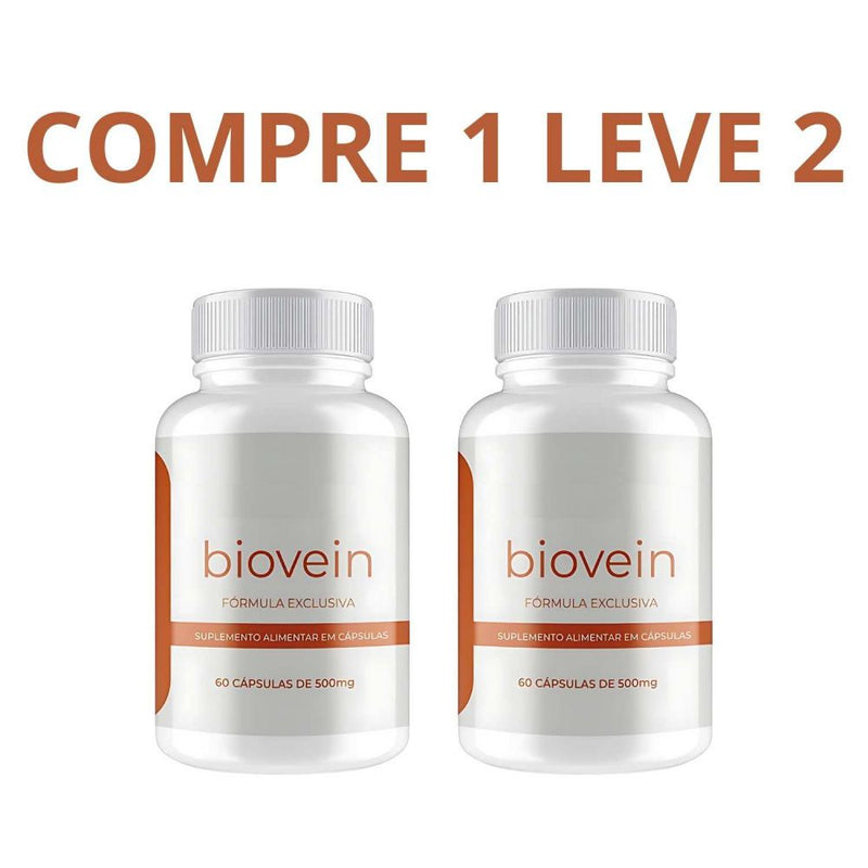Biovein 60 Cápsulas - Solução Completa Para Pernas Lindas + Frete Grátis