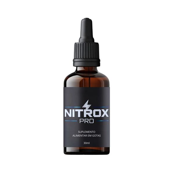 Nitrox Pro 30 Cápsulas - Brinde Nitrox Pro Gotas 30ml + Frete Grátis