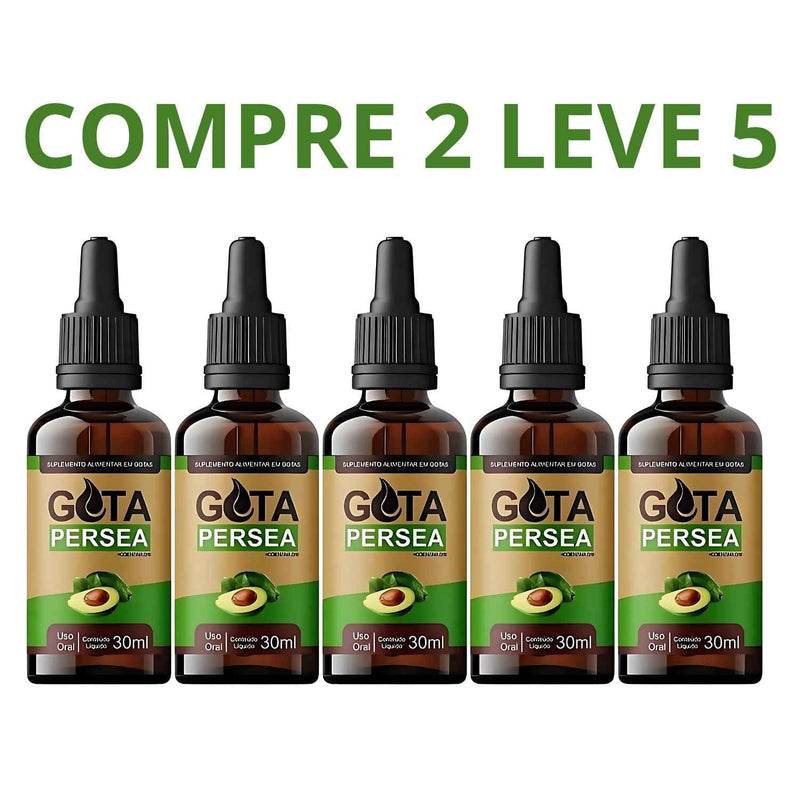 Gota Persea 30ml - Controle da Glicose e Bem-Estar + Frete Grátis