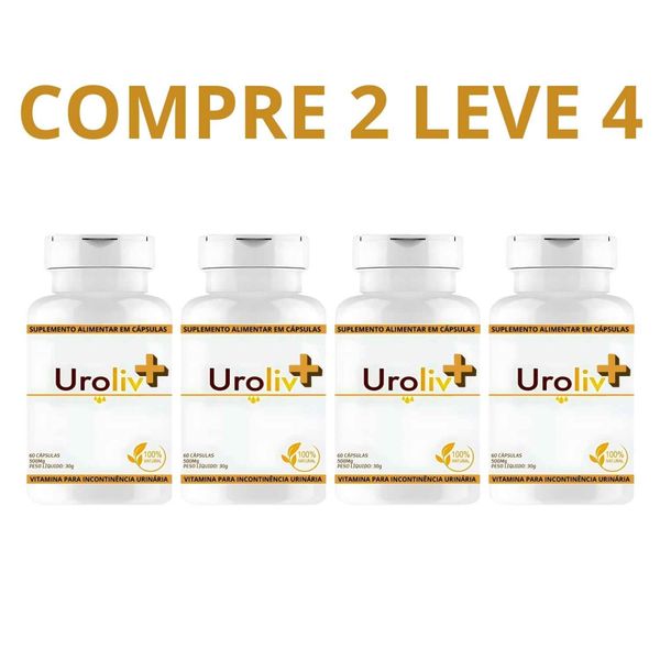 Uroliv 60 Cápsulas - Alívio de Infecções Urinárias e Saúde Íntima + Frete Grátis