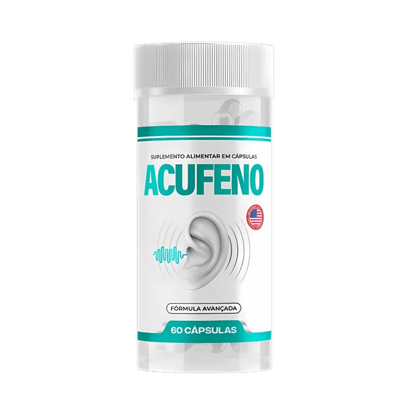 Acufeno 60 Cápsulas - Saúde Auditiva Que Você Merece + Frete Grátis