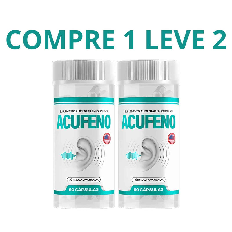 Acufeno 60 Cápsulas - Saúde Auditiva Que Você Merece + Frete Grátis